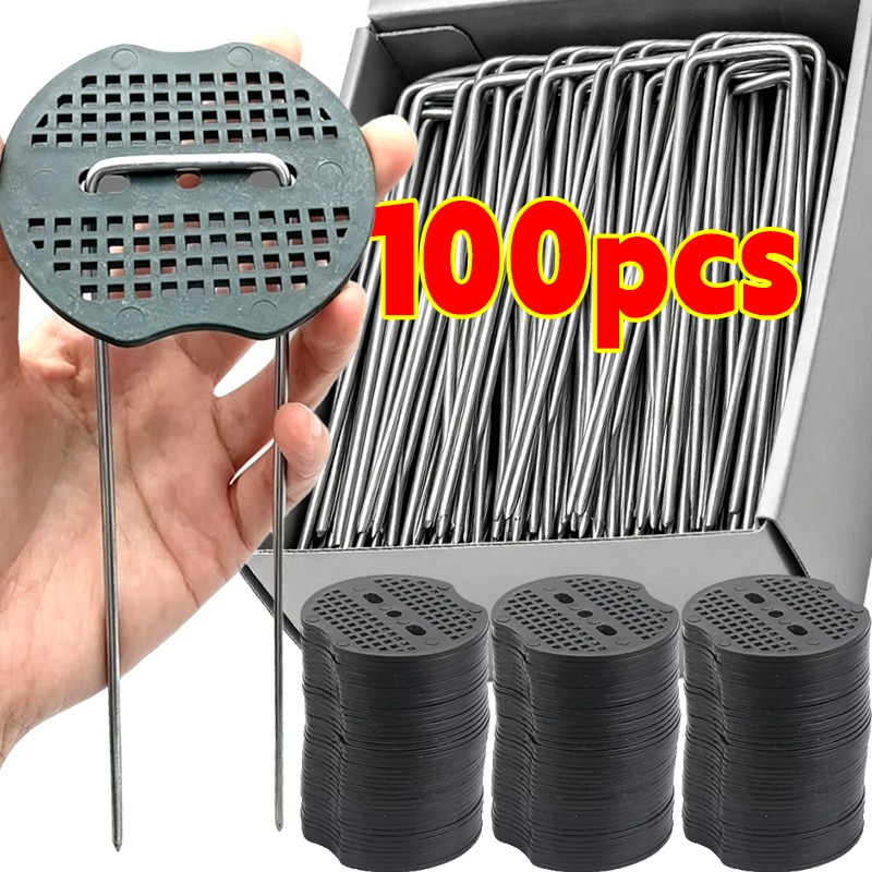 Gardening Tools Types - Estacas de Jardim Tipo U de