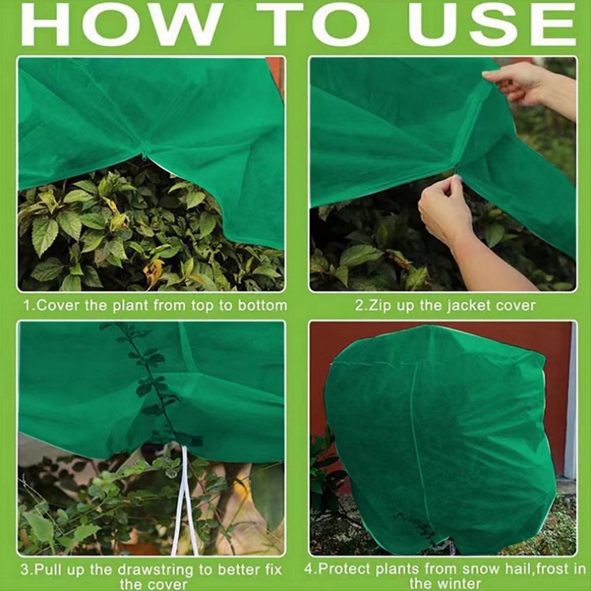 Gardening Tools Bag - Ablg sacos de proteção de plantas