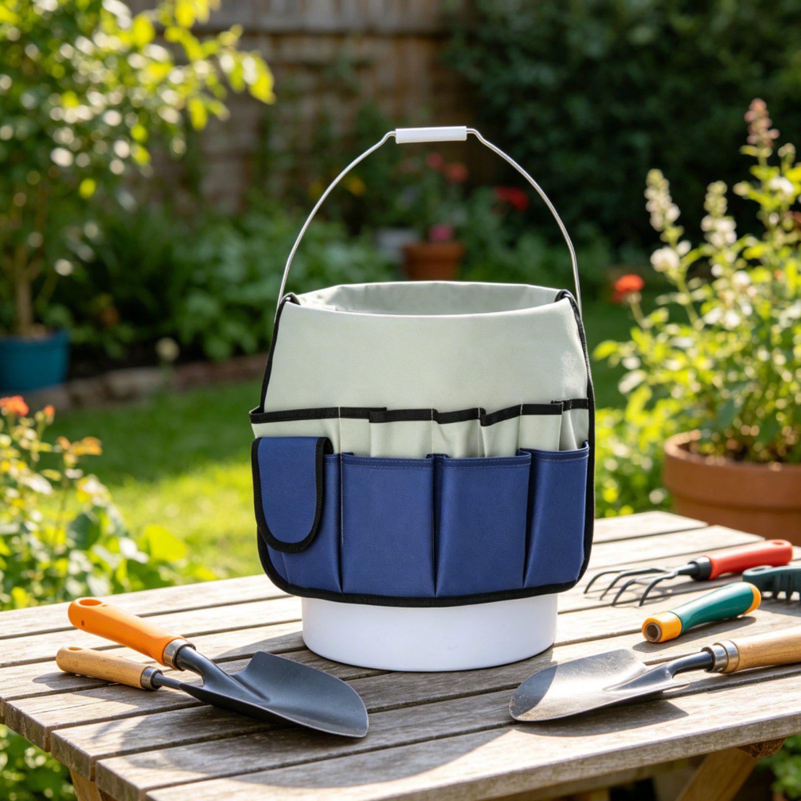 Gardening Tools Bag - Bolsa de ferramentas para jardinagem, grande