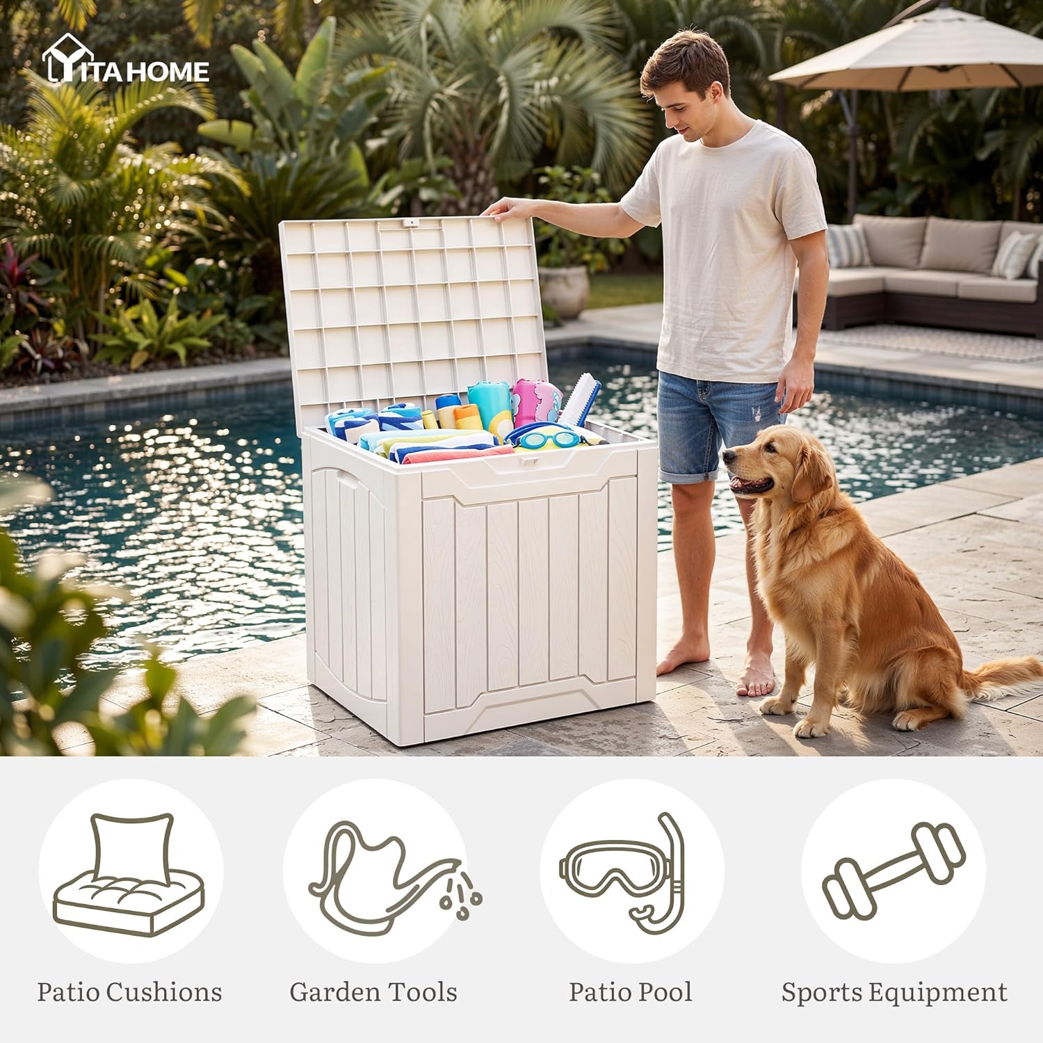 Conjunto de 2 Caixas de Armaze - Gardening Tools Set avaliação e preço