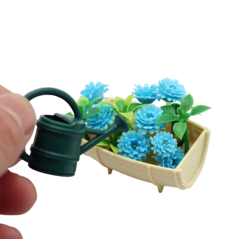 1/12 casa de bonecas simulação - Gardening Tools Set avaliação e preço