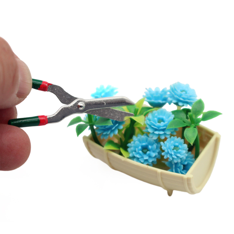 1/12 casa de bonecas simulação - Gardening Tools Set avaliação e preço