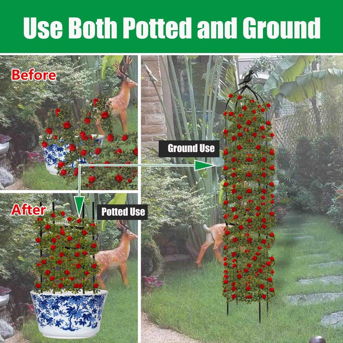 Treliça Obelisco para Plantas  - Gardening Tools B&Q avaliação e preço
