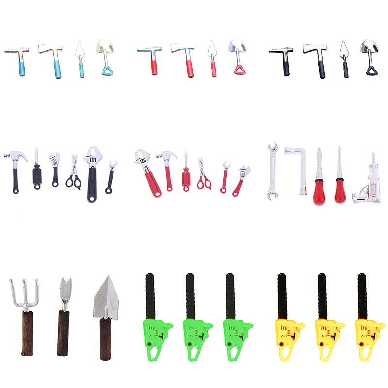 3/4/5/6pcs casa de bonecas kit - Gardening Tools Bag avaliação e preço