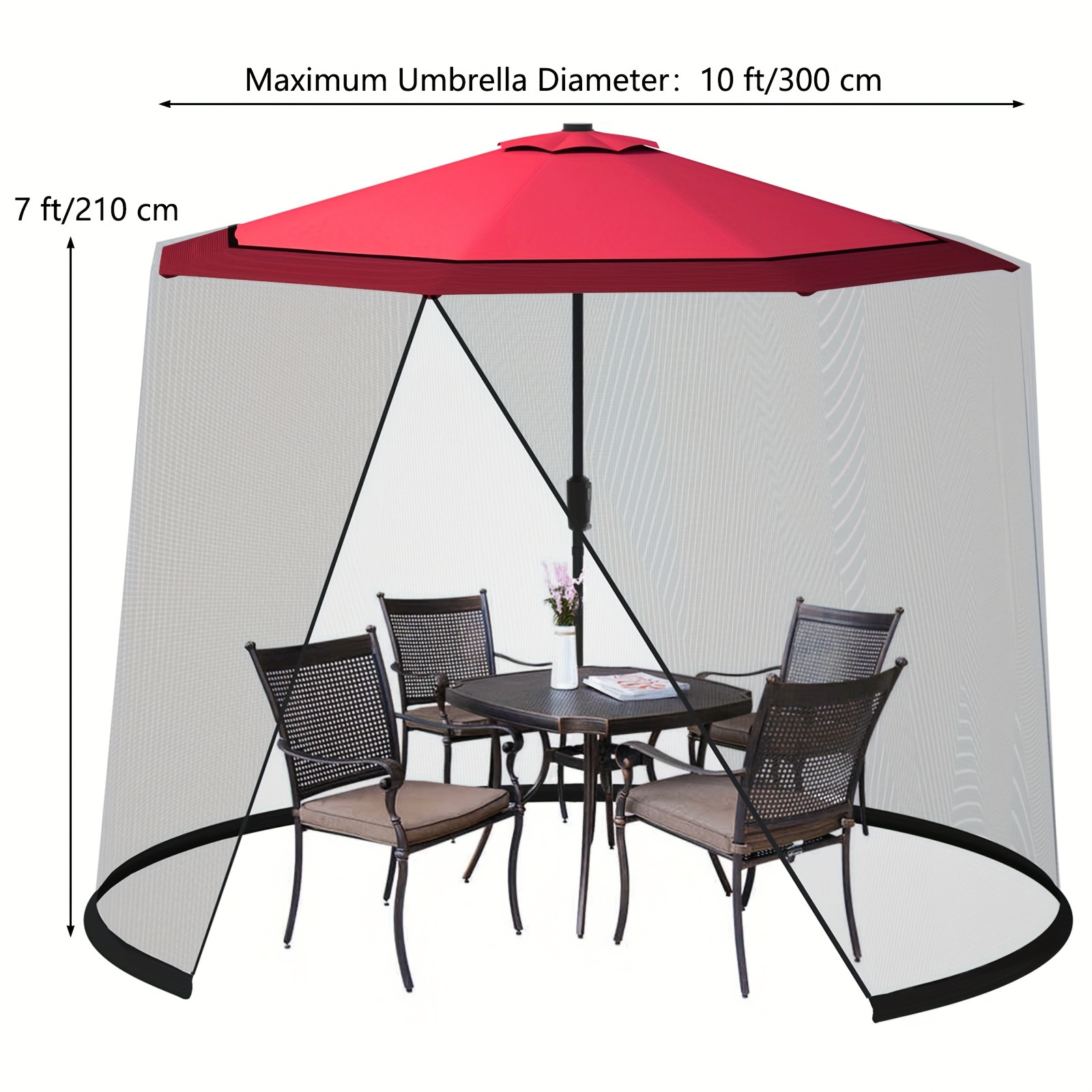 Tela Mosquiteira para Guarda-S - Garden Netting Cover avaliação e preço