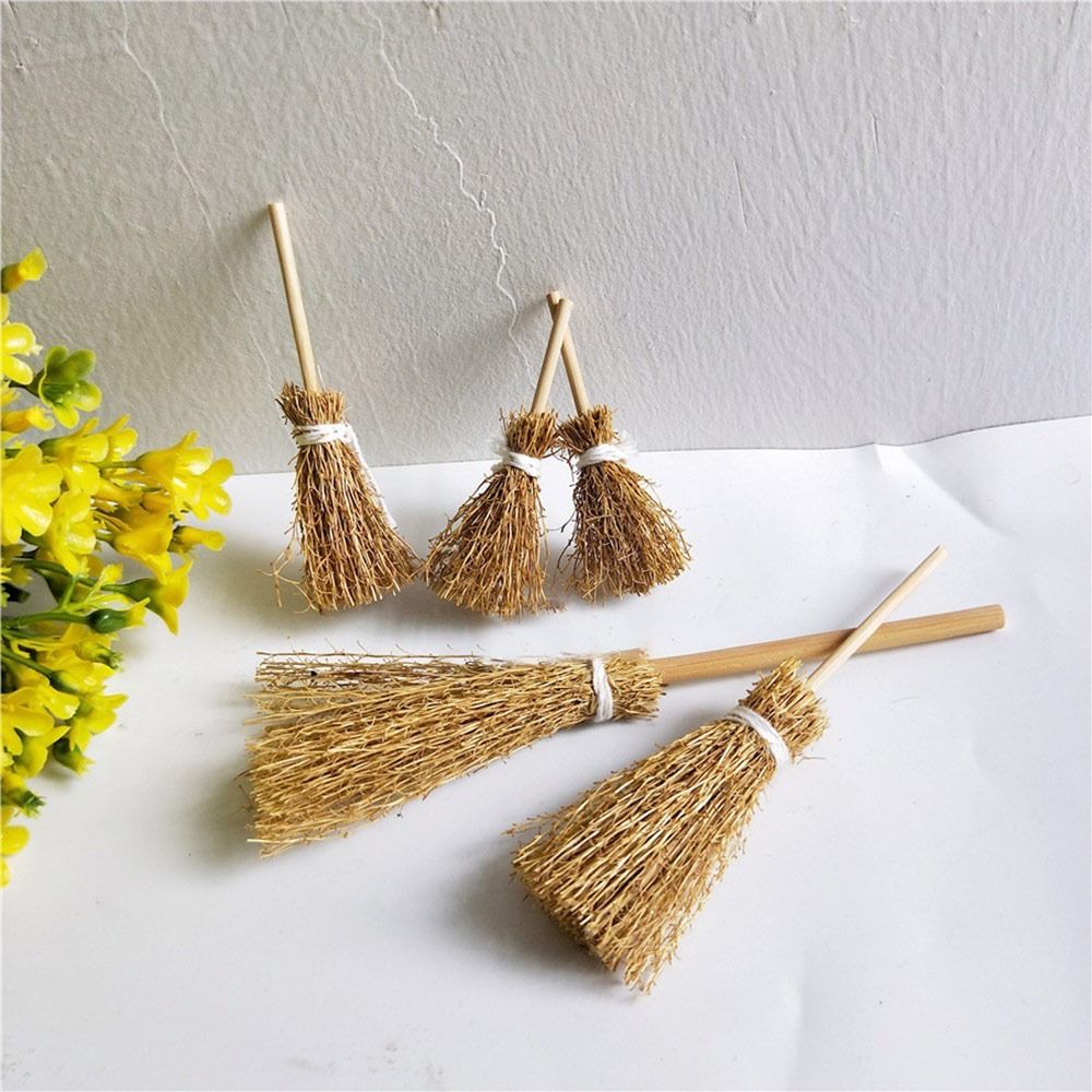 5 Peças/Saco Mini Vassoura de  - Gardening Tools Bag avaliação e preço