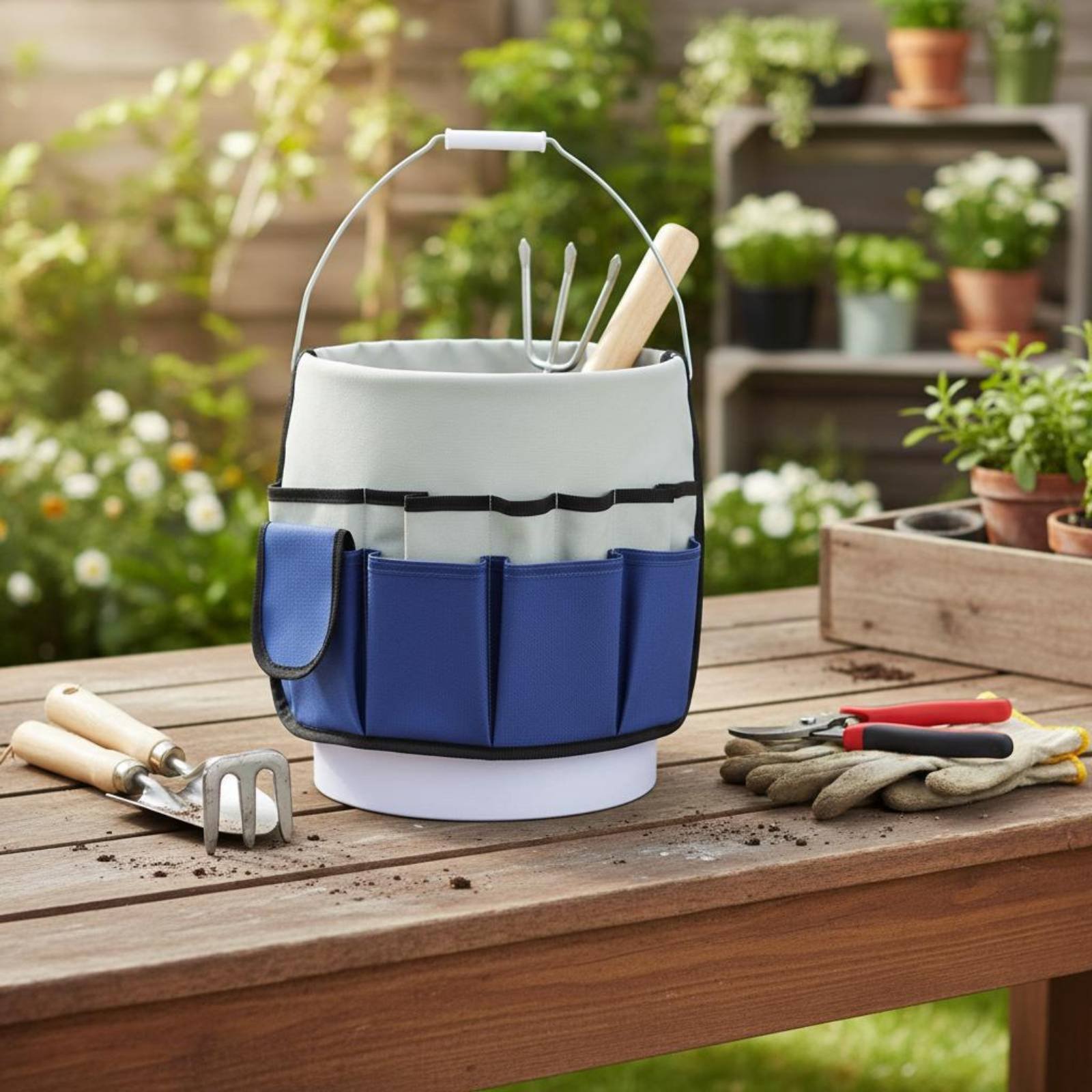 Bolsa de ferramentas para jard - Gardening Tools Bag avaliação e preço
